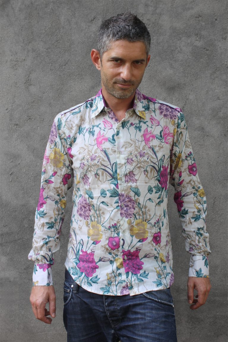 Chemise à fleur homme, j&rsquo;assume mon coté féminin