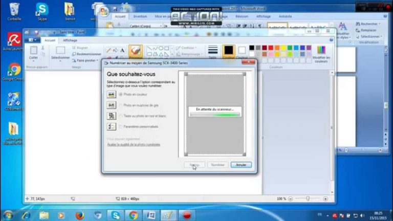 Comment scanner un document ?