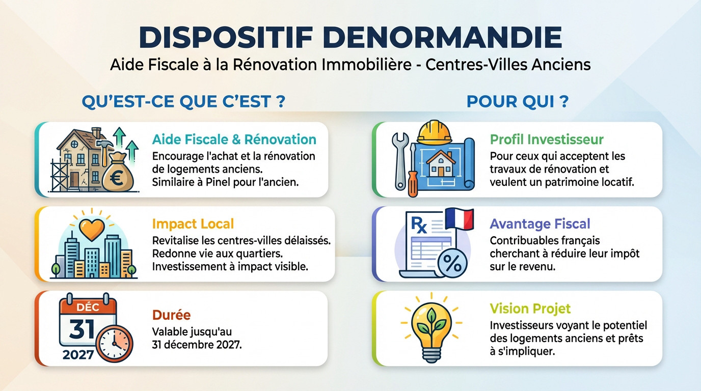 Investissement locatif et rénovation dans l'ancien avec la loi Denormandie